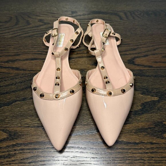 Dune Light Beige Sandals - Picture 1 of 5